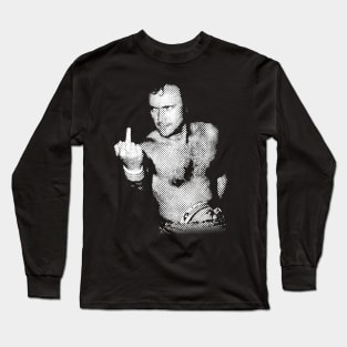 Phil Collins Halftone Long Sleeve T-Shirt